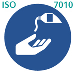 バリア(スキン)クリームを使用せよ(ISO 7010) バリア(スキン)クリームを使用せよ(ISO 7010)