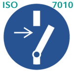 スイッチを切れ（ISO 7010）