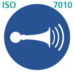 クラクション（ホーン）を鳴らせ（ISO 7010）